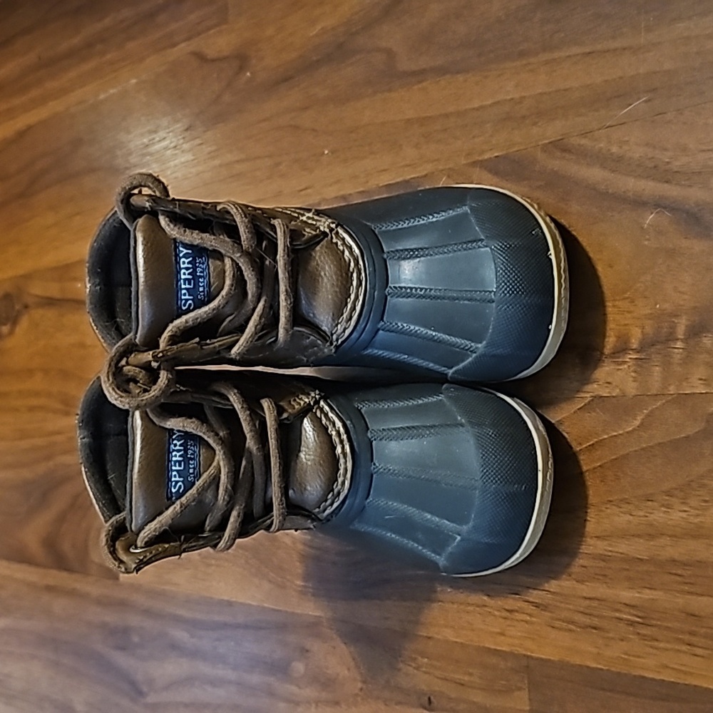 Sperry Port Boot/ Duck Boot Toddler 6M